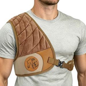 IC ICLOVER Shotgun Shoulder Recoil Pad, Adjustable Shooting Shoulder Pad
