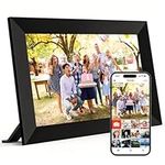 haipky 10.1 inch Smart Cloud WIFI Digital Picture Frame 1280x800 Full IPS Touchscreen With Free Frameo APP, Easy Share Photos or Videos, Sleep Mode, 16GB Storage