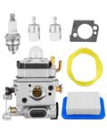 JUWEVAZU Carburetor Tune Up Kit Fit for Echo PB-500T PB-500H PB-500 PB500T PB500H EB508RT Replace A021001642 A021001641