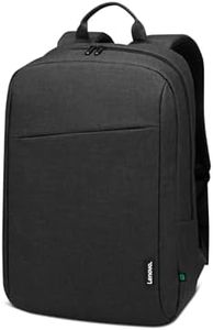 Lenovo 16” ECO Laptop Backpack - B210 - Travel Pack for Laptop or Tablet, Durable, Water-Repellent, Made from Recycled Material, Lightweight, Sleek Design for Travel, Business, Casual Backpack - Black