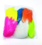 Creative Angler Dyed Deer Hair for Fly Tying or Tying Flies (Bright Tone Variety, 6 Pack)