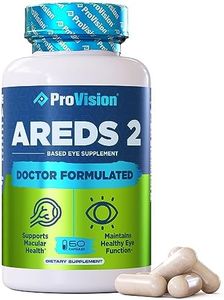 Provision AREDS 2 Eye Vitamins - Enhance Vision Supplements - Lutein Zeaxanthin Vision Complex - 60 Eye Supplement Capsules