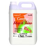 Diversey 419110 Carefree Mop and Shine Floor Polish, to shine floors using only a mop and bucket, 5L bottle (pack of 2)