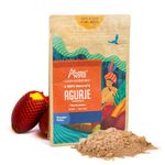 Amazon Andes Aguaje Fruit Powder - 100% Natural - Buriti Wild Harvested in Peru - Support Menstrual Disorder - Non-GMO Allegen-free & Vegan - Halal - contains Phytoestrogens - 5.2 Ounce (40 Servings)