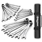 DURATECH Ratcheting Wrench Set, Com