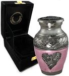 Pink Loving Angel Cremation Urn for Ashes for Women - Beautifully Handcrafted Decorative Urns & Personalized Cremation Urns for Human Ashes Adult Female