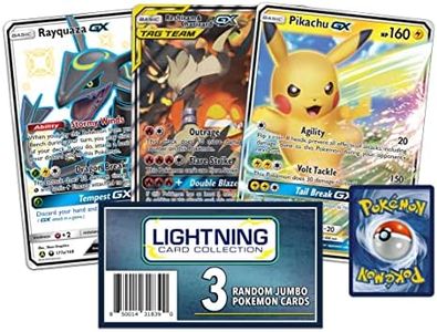 Lightning Card Collection 3 Random Jumbo Cards – no duplicates