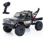 wheelfun CORSSRC 1/8 RC Rescue Towing Crawler Truck Model 4WD for Emo X3 4x4 RC Off Road Cars Model Two-Speed Transmission Light