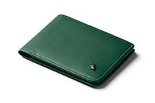 Bellroy Hide & Seek Wallet (Slim Leather Bifold Design, RFID Blocking, Holds 5–12 Cards with a Hidden Section) - RacingGreen