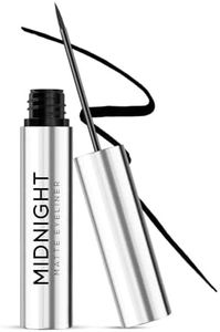 RENEE Midnight Matte Eyeliner, Darkest Black, Long Lasting, Smudge-Proof & Waterproof Formula, One-Swipe-Application with Intense Pigment, Enriched with Vitamin E, Camomile & Aloe Vera, 2.5ml