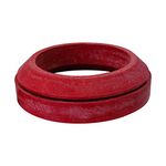 Korky 480BP Universal Toilet Tank to Bowl Gasket - Fits Most 3-Inch, 2-Piece Toilet Tanks - Made in USA , Red