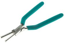 Wubbers PLR-1570 Oval Mandrel Pliers, Size Medium, Jaw Sizes 6 x 4 mm and 7.5 x 5mm