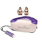 TROONZ Shape Slimming Massage Belt, Sauna Belt with Mild Heat and Vibrating Massage Function Weight Loss Detox for Women and Men