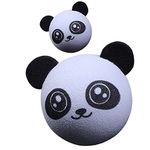 WUTUDMAI 2 Pcs Cute Panda Car Aerial Ball Car Antenna Topper Truck Decoration EVA Aerial Ball for Any Car Model with Antenna