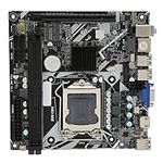 LGA 1155 Motherboard, Mini ITX Desktop PC Motherboard Support WiFi M.2, NVME M.2, VGA, HDMI, 10 USB2.0, Dual Channel DDR3