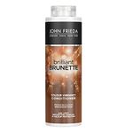 John Frieda Brilliant Brunette Colour Vibrancy Conditioner Value Pack 500 ml, Conditioner for Brunette Hair, Hydrating Conditioner for Brown Hair