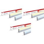 wipro Next Smart Wi-Fi 20W CCT LED Batten | White Tunable | Dimmable | Scheduling | Scene Creation | Smart Grouping of Lights | Control from Anywhere |Amazon Alexa & Google Asst Compatible |Pack of 3