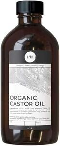 Orku 1L Organic Castor Oil - Hexane Free Cold Pressed