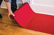 105' x 27'' Neoprene Floor Runner - RED OR Blue DEPENDING ON Quantity