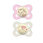 MAM Night Pacifiers (2 Pack, 1 Ster