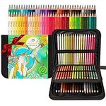 Colouring Pencils Set - 72 Soft Core Premium Coloured Pencils with Carry Bag - Imaginor by Colorya - Art Pencils Ideal for Colouring Books for Adults, Drawing, Sketching