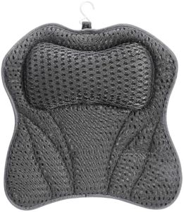 Nzkeuf Bath Pillow – Bath Cushion for Head and Neck, Soft 4D Air Bathtub Pillow with Ergonomic Design, Perfect for Relaxing Baths and Spa at Home