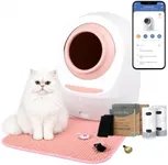 Casa Leo Automatic Self Cleaning Cat Litter Box Bundle with App Control