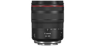 Canon RF Lens 24-105mm f/4L IS USM Lens - Pro-Quality, General-Purpose Zoom Lens for Photography & Video - 5-stops of Image Stabilisation - Nano USM Auto-Focus Motor - Compact & Lightweight Design