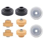 HouYeen Rear Shock Absorber Suspension Top Strut Mount with Grommet Plate for B-M-W 1 3 Series X1 E81 E82 E84 E87 E88 E90 E91 E92 E93 33506771737