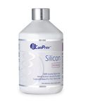 CanPrev Silicon + Biotin Beauty Liquid, 500ml 33-Day Supply - A Supplement for Radiant Hair, Skin and Nails with Soluble Silica from Quartz & Biotin - Support Hair, Nail, Joint Care and Skin Vitality