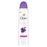 Dove Advanced Care Dry Spray Antiperspirant Deodorant for Women Açaí Berry & Lotus Flower Scent Spray Deodorant with Pro-Ceramide Technology for Soft, Resilient Skin 107 g