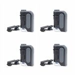 Carson MicroBrite Pro 60x-120x LED Lighted Pocket Microscope with Aspheric Lens System and Smartphone Digiscoping Clip - Set of 4 (MM-350MU)