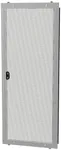 Petscreen® Dog & Cat Resistant Assembled Sliding Patio Door Screen (White) 36" X 80" - The Perfect Patio Screen Door for Families and Households with Pets!