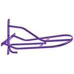 Perry Equestrian No.524 Wall Mounted Standard Saddle Rack, Purple