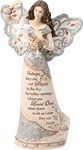 Pavilion Gift Company Elements 9-Inch Sympathy Angel Holding Star, Stars in the Sky