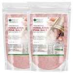 Bliss of Earth 2KG Pure Pakistani Himalayan Pink Salt Non Iodine for weight loss & Healthy Cooking, Natural Saindha Namak Substitute of White Salt