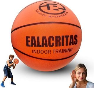 Ealacritas 2025 Update Silent Basketball Indoor Quiet Practice Foam Ball, Superior Bounce, Durable Design, Perfect for Home Training & Noise-Free Dribbling