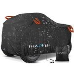 Waterproof Small ATV Cover, for Polaris Predator Yamaha Raptor Honda TRX Kawasaki KFX Wheel Car Black 150 * 100 * 100cm