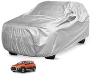 Auto Hub Etios Cross Car Cover with Mirror Pocket and Soft Cotton Lining,Waterproof Car Body Cover, Metallic Silver