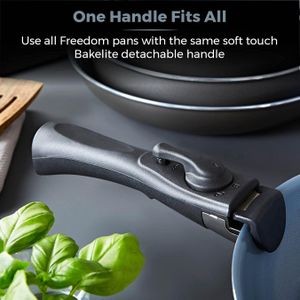 Tower Freedom 7-Piece Cookware Set – Non-Stick, Stackable Design