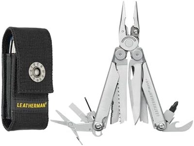 LEATHERMAN, Wave+, 18-in-1 Full-Size, Versatile Multi-tool for DIY, Home, Garden, Outdoors or Everyday Carry (EDC), Stainless Steel