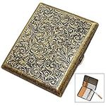 iwobi Elegant Cigarette Box Metal Cigarette Case for 20 Cigarettes