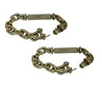 2 Universal 3 Three Point Hitch Chain Stabilizer Turnbuckle Sway