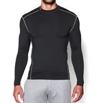 Under Armour UA ColdGear Compression Mock, Black, Medium