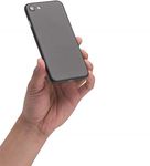 FirstChoice Back Case Cover for iPhone 5s - Black (Protective|Shockproof|Plain Black)