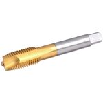 Burkit M18 X 1 Spiral Point Tap, HSS Titanium coating Spiral Point Plug Threading Tap M18 x 1.0