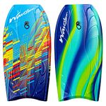 Wavestorm 40" Bodyboard 2-Pack, blue red and blue yellow