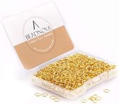 BEADNOVA 5mm Jump Rings for Jewelry