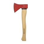 StanSport Stansport Camp Axe with Carbon Steel Head - Short Handle, Black, 14" L x 5.5" W x 4" H