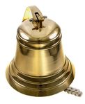 8 Nautical Brass Ship Bell - Maritime Dinner Bells by RedSkyTrader